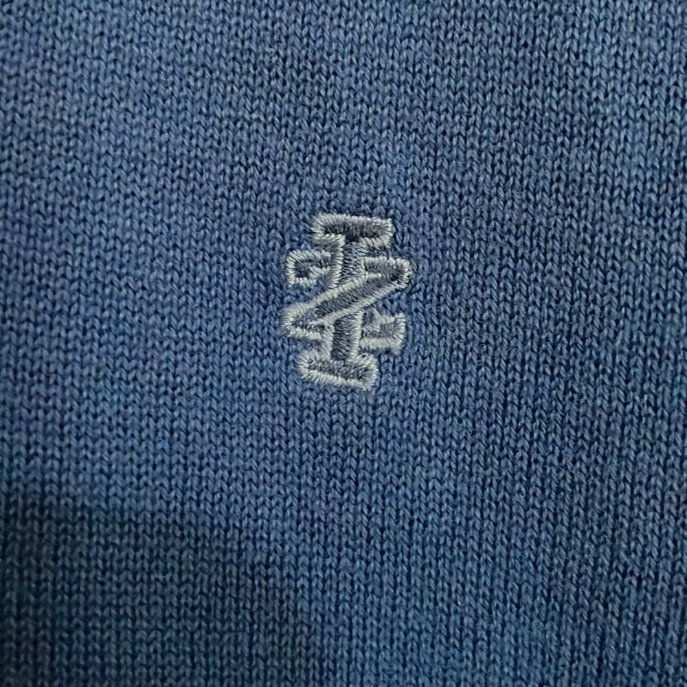 🍀Izod XL Royal Blue Half-Zip Sweater - Picture 2 of 5